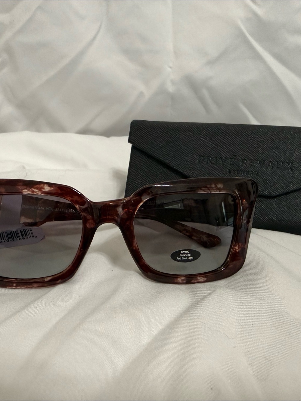 Prive Revaux Women's Amber Tortoiseshell Sunglasses